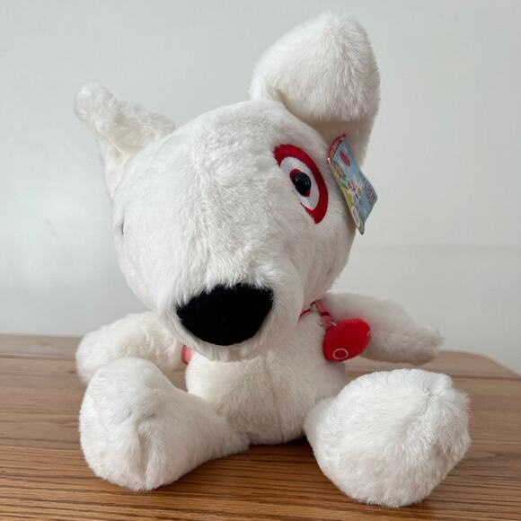 Target dog with backpack Plush - Picture 1 of 4